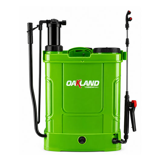 Fumigadora Eléctrica y Manual 20 L Tipo Mochila OAKLAND