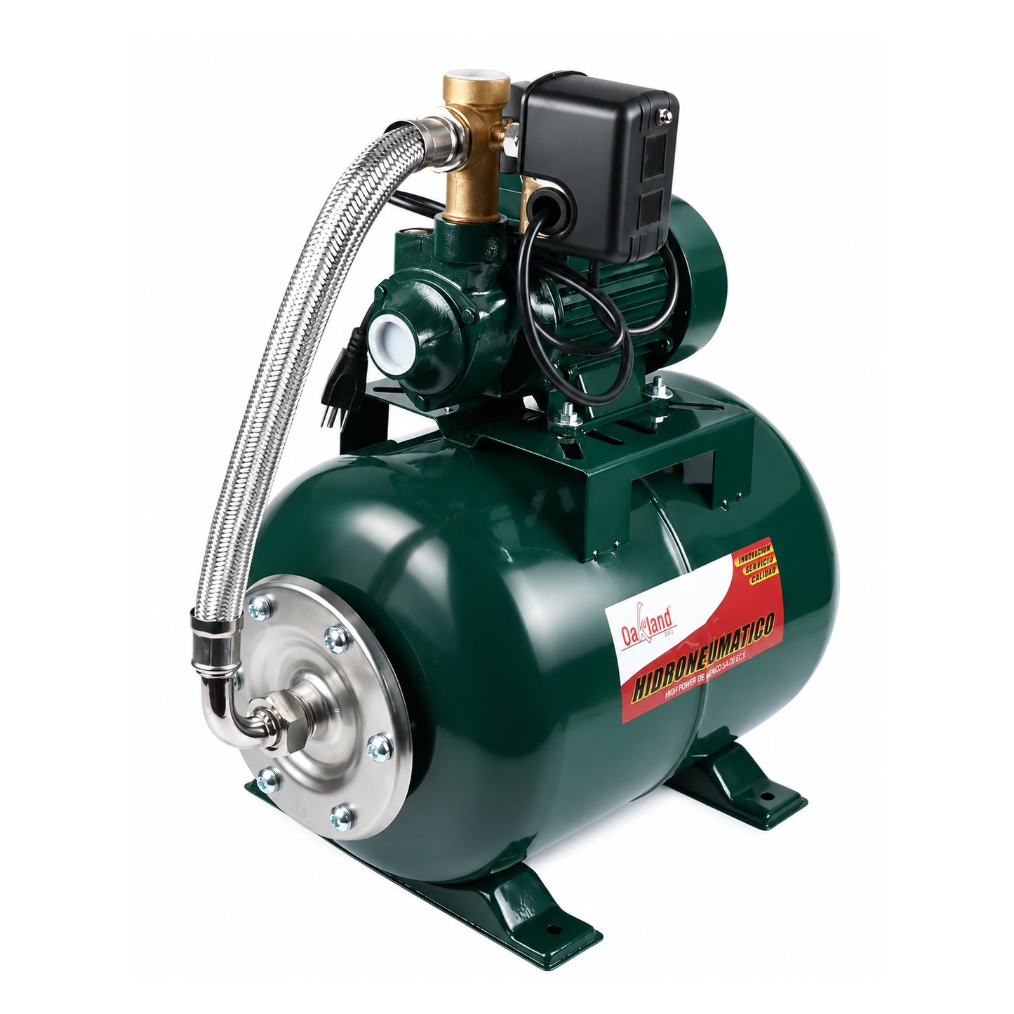 Hidroneumático con Bomba Periférica 1/2 HP Tanque 24 L OAKLAND