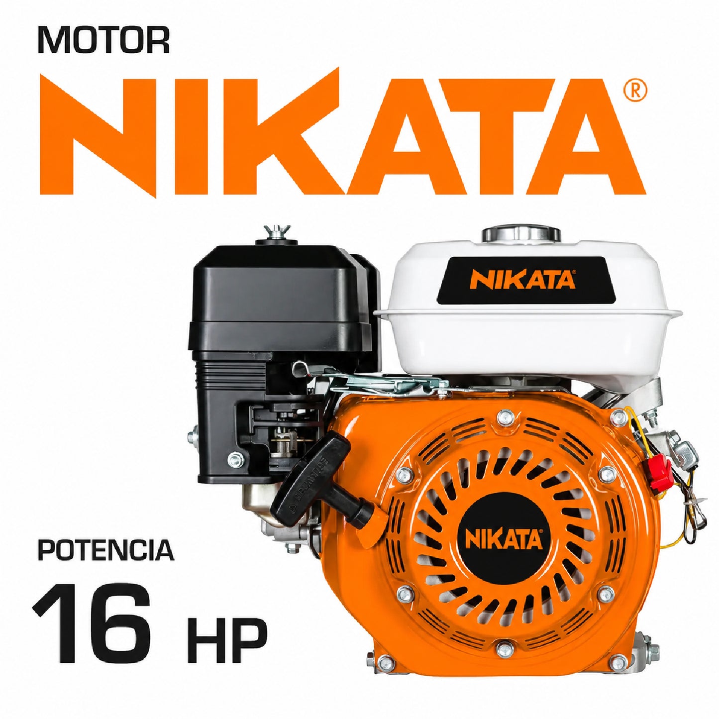 Revolvedora a Gasolina Motor 13 HP 1 Saco Capacidad 275 L OAKLAND