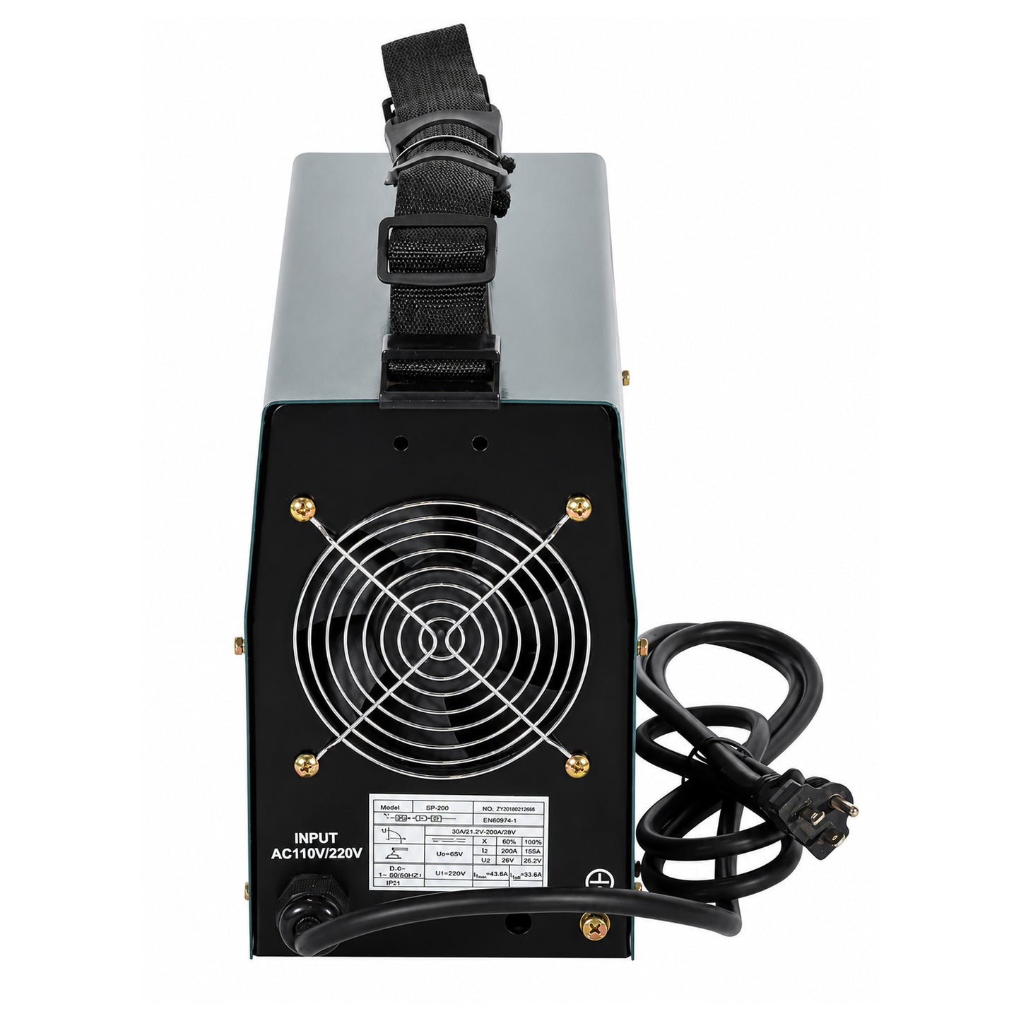 Soldadora Inversora 200 A 110/220 V OAKLAND