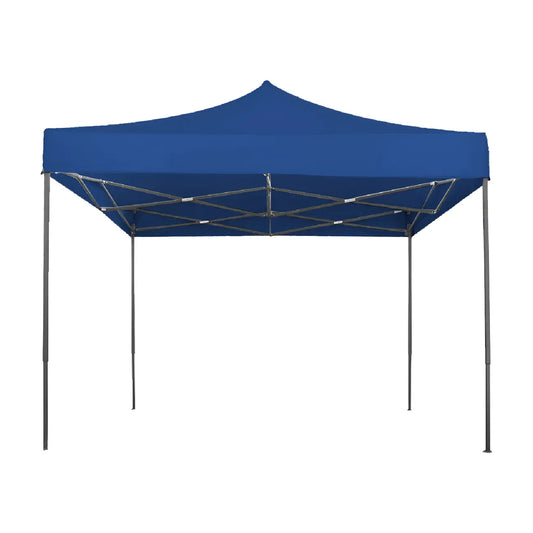 Carpa Toldo Lona 3x3 Plegable Reforzada Impermeable Azul OAKLAND