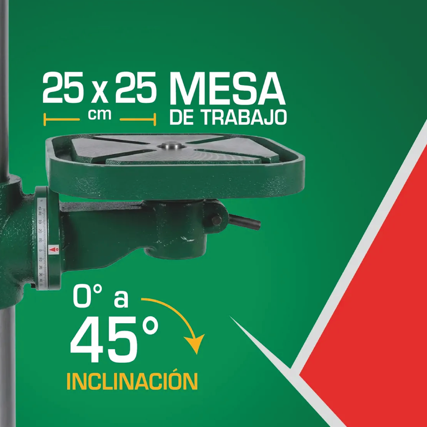 Taladro de Piso 16 Vel 5/8" OAKLAND