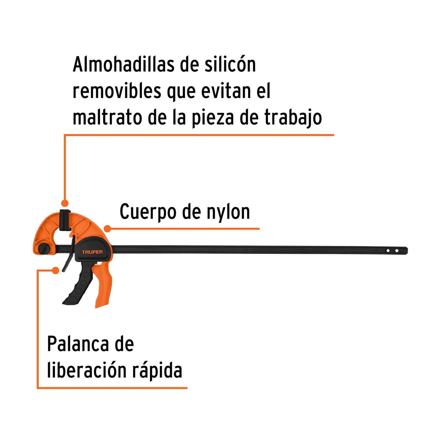 Prensa con Ajuste Rápido 18" TRUPER