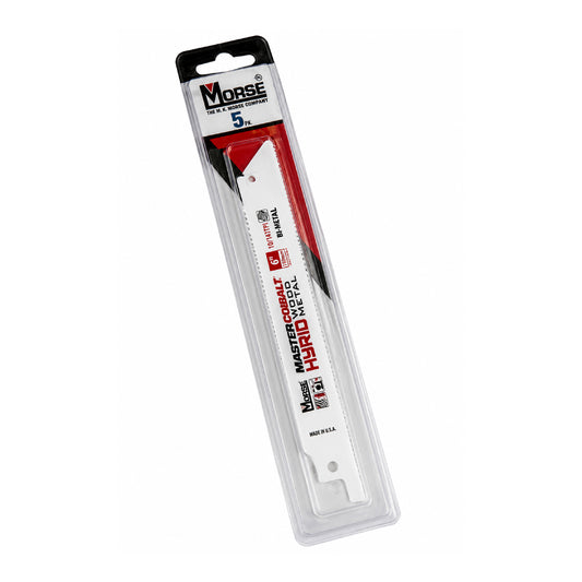Paquete de Hojas para Sierra Sable 8" 8/12 DPP 5 Piezas MORSE