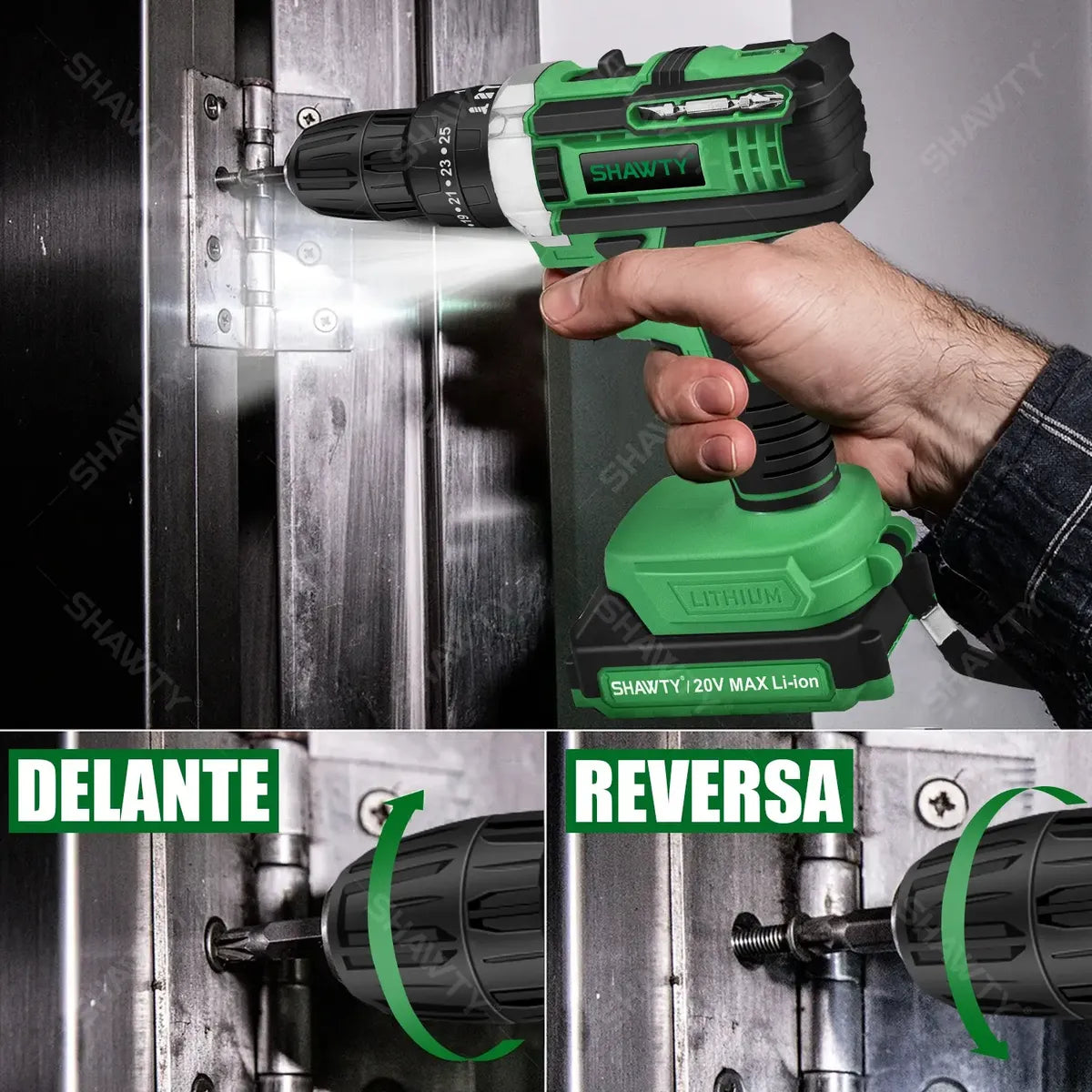 Taladro Rotomartillo Inalámbrico 20V SHAWTY