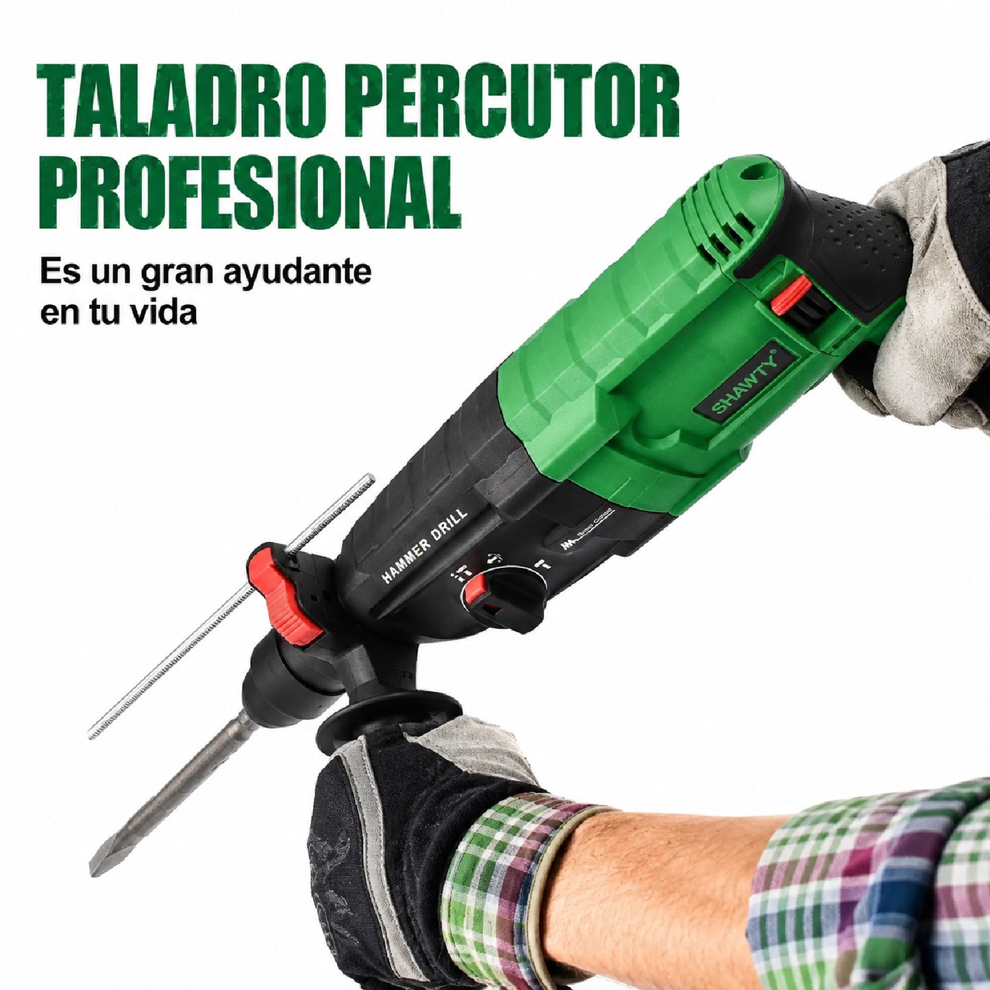 Rotomartillo Cincelador SDS Plus 1050W SHAWTY