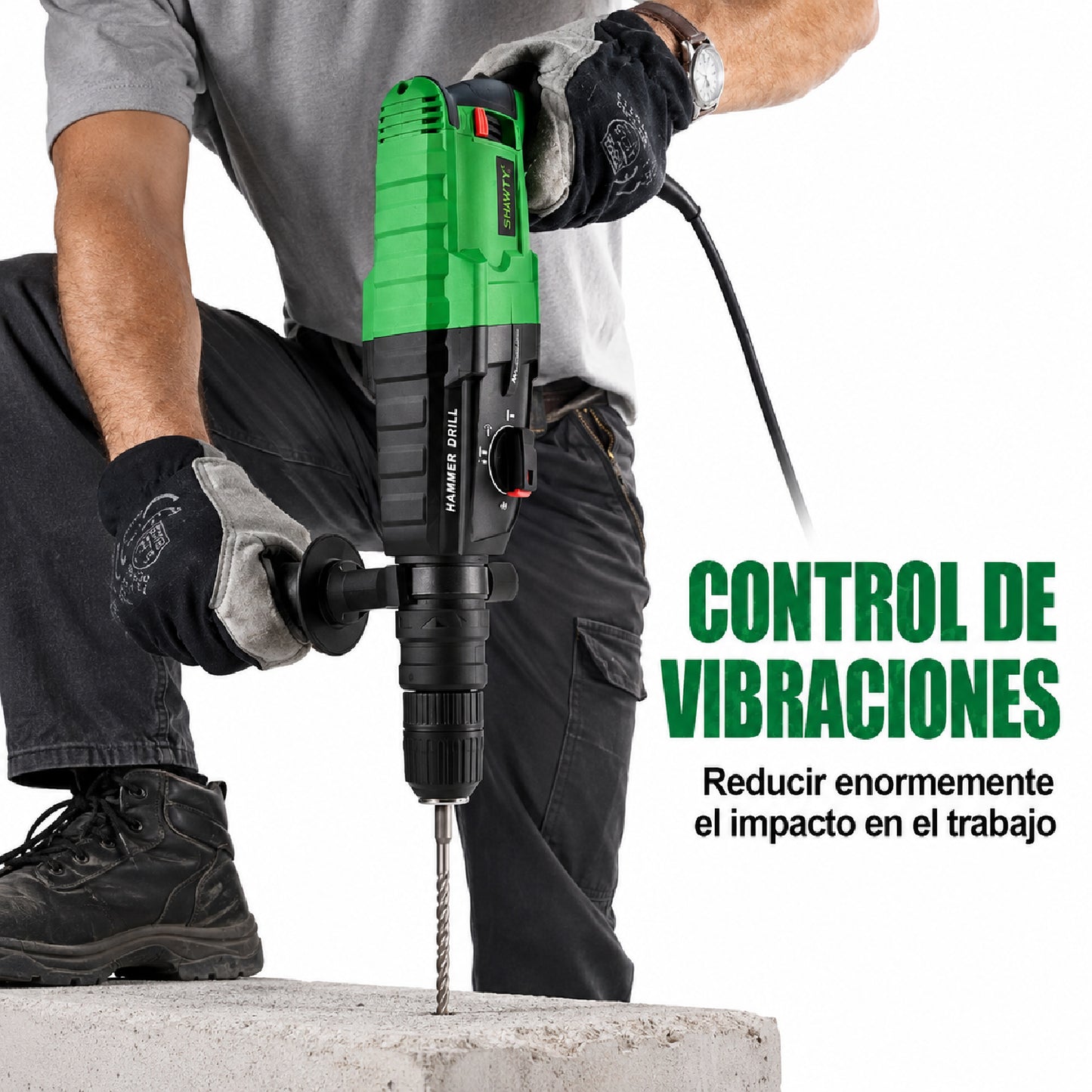 Rotomartillo Cincelador SDS Plus 1050W SHAWTY