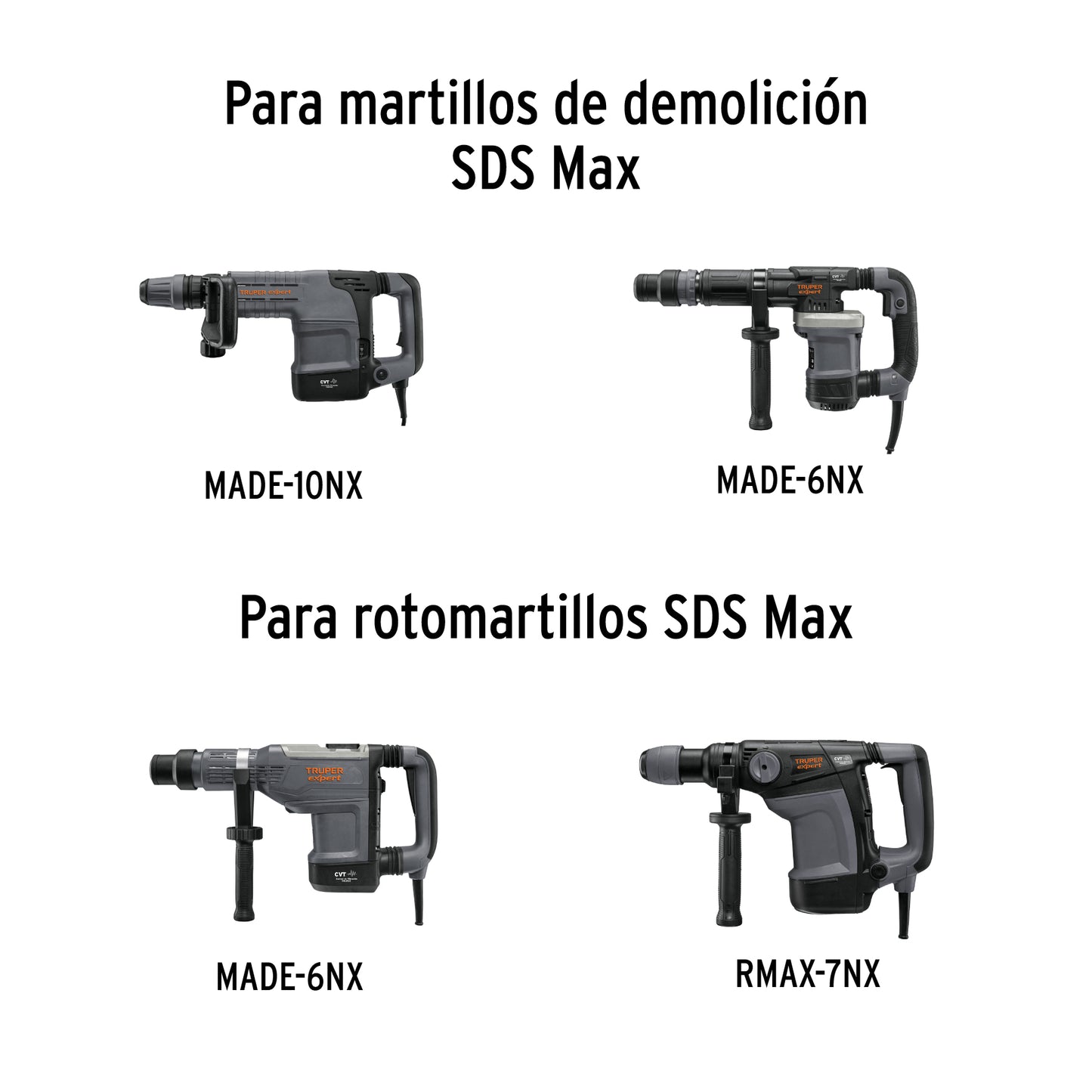 Cincel para Azulejo SDS Max 1-1/2" x 16" TRUPER
