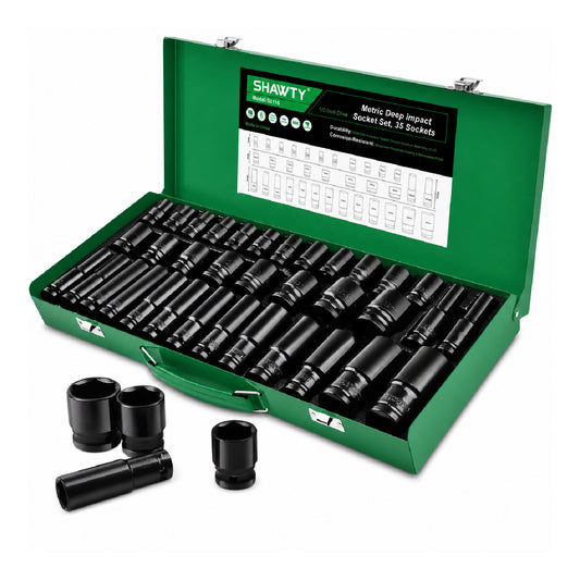 Kit de Dados de Impacto 35 Piezas 1/2" SHAWTY