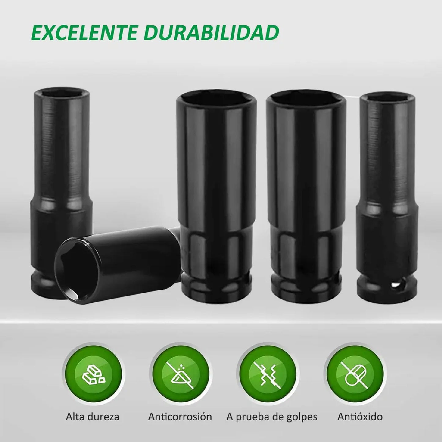 Kit de Dados de Impacto 35 Piezas 1/2" SHAWTY