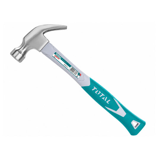 Martillo de Orejas 16 oz Mango Fibra de Vidrio TOTAL